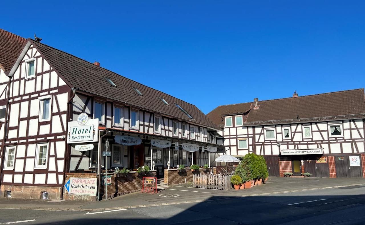 Hotel Orthwein -Kostenfreie Parkplaetze- Cölbe エクステリア 写真